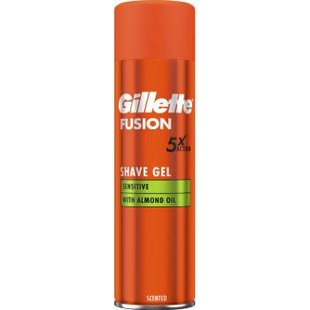 Гель д/гоління GILLETTE Fusion 6*200мл 38171 фото