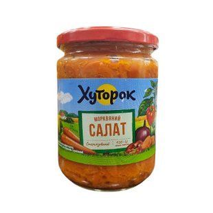 Салат Морквяний Хуторок 420г 24790 фото