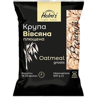 Пластівці Holm's Вівсяні плющ 500г 21857 фото