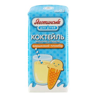 Яготин Вершковий 2.5% 12*200г Коктейль 99381 фото