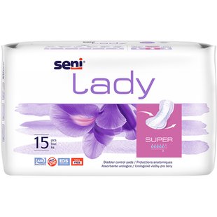 Прокл. урологічні SENI LADY SUPER 16*15шт 10536 фото