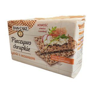 Хлібці Житні Dan Cake З Кунжутом 250г 24033 фото