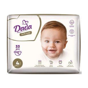 Підгузки DADA 4 Elit Care (7-18кг) 33шт 22058 фото