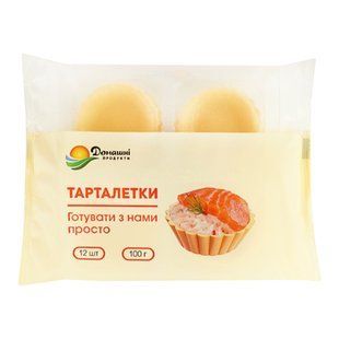 ТАРТАЛЕТКА ПІСОЧНА ВЕЛ ДОМ\ПРОДУКТИ 12шт 18738 фото