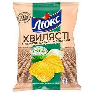 Чiпси Люкс Сметана Зелень 125г 13883 фото