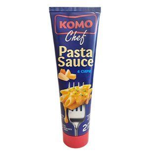 СоусПаста Комо 4 Сири 40% 150г Тюбік 24603 фото