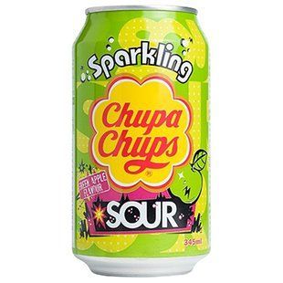 Напій Chupa-Chups з/б 345мл Яблуко 47159 фото