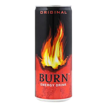 Напiй б/а BURN ORIGINAL з/б 6*0.25л 46809 фото