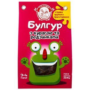 Булгур 100 Пудів 260гр З Курагою та Родз 21110 фото