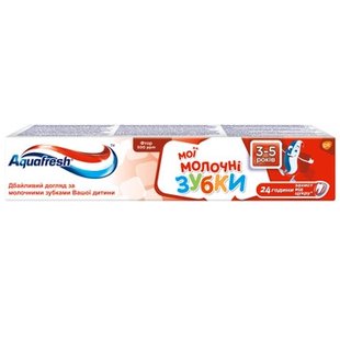 Зубна паста AQUAFRESH KIDS 3-5р 12*50мл 97156 фото