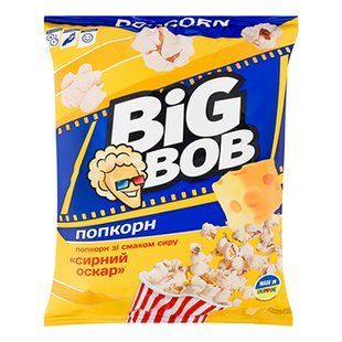Поп-корн BIG BOB Cир 80г 60 фото