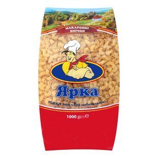 Макарони Ярка Ріжка Риф 1кг 39158 фото