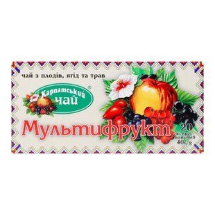 Чай Карпатський Мультифрукт 20п 18216 фото