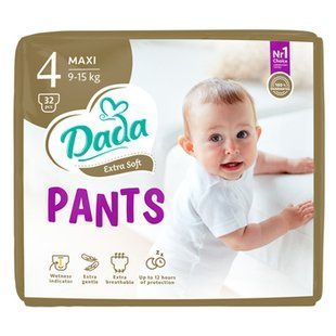 Трусики DADA 4 Extra Soft Maxi (9-15кг) 32шт 17795 фото