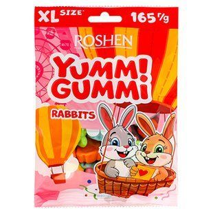 Рошен Юмі-Гумі RABBITS 165г 23670 фото