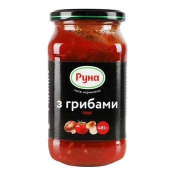 СОУС РУНА 12*485гр З Грибами 43926 фото