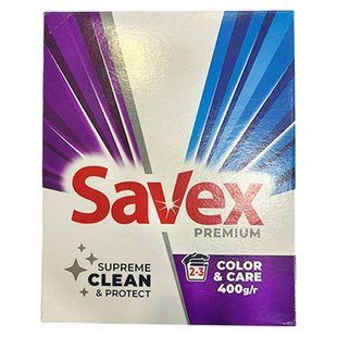 Порошок SAVEX автомат Color&Care 400г 16040 фото