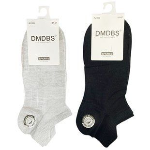 Шкарпетки чол DMDBS 065 сітка утяжка корткі 41-47р 10 пар 23471 фото