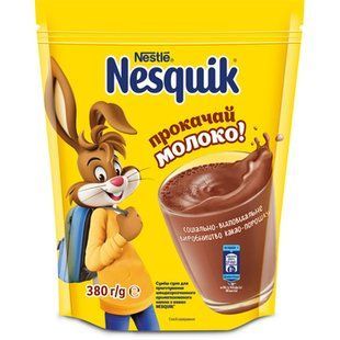 Какао Nesquik 380гр 14603 фото