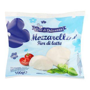 Сир Моцарела 45% 100г Fior di Dolcezza 44103 фото