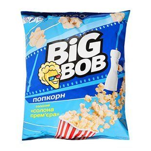 Поп-корн BIG BOB Cіль 80г 25187 фото