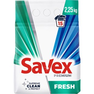 Порошок SAVEX автомат Fresh 6*2.25 кг 99927 фото