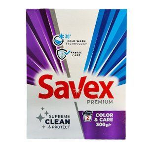 Порошок SAVEX автомат Color&Care 300г 26185 фото