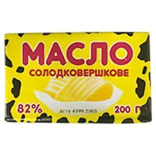 Масло Бурьонка 82% 200г 17183 фото