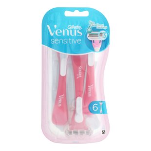 Станки д/гоління жін GILLETTE Venus Sensitive 3 6шт 11742 фото