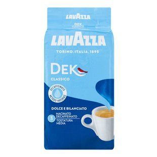 Кава Мел Lavazza Б/Кофеїну Classico Брикет 250г 24368 фото