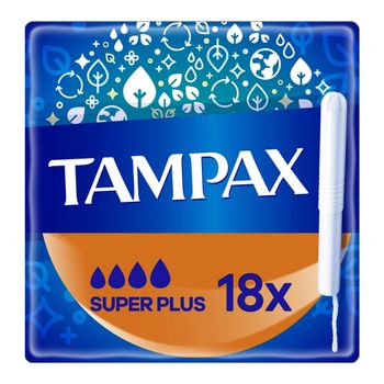 Тамп TAMPAX 4крап 18шт 97396 фото