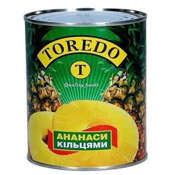 АНАНАС TOREDO КІЛЬЦЕ 24*580мл 23496 фото